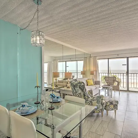 Galveston Oceanfront Condo With Balcony And View! Extérieur photo